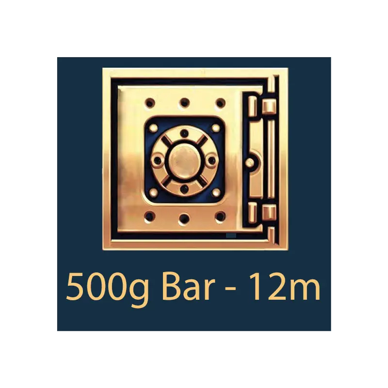 金條托存保險庫 12 個月（500 克）