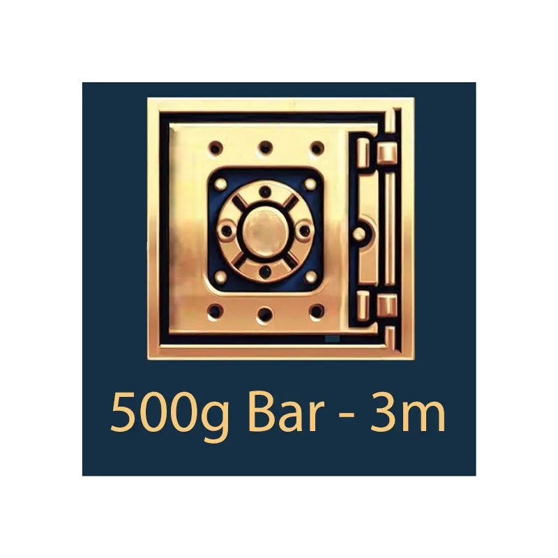 金条托存保险库 3 个月（500克）