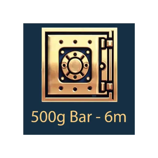 [500g_storage_6m] 金條托存保險庫 6 個月（500 克）
