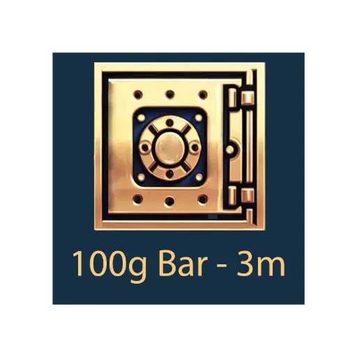 [100g_storage_3m] 金條托存保險庫 3 個月（100 克）