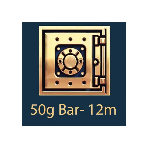 [50g_storage_12m] 金条托存保险库 12 个月（50克）