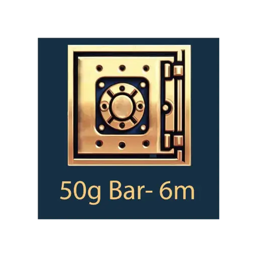 [50g_storage_6m] 金条托存保险库 36个月（500克）