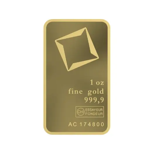 [1oz_gold_valcambi_mint] 1oz - Valcambi - 9999 Gold - Switzerland - Minted Bar